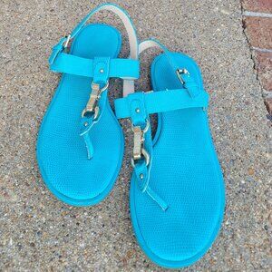 Nine west turquoise sandals